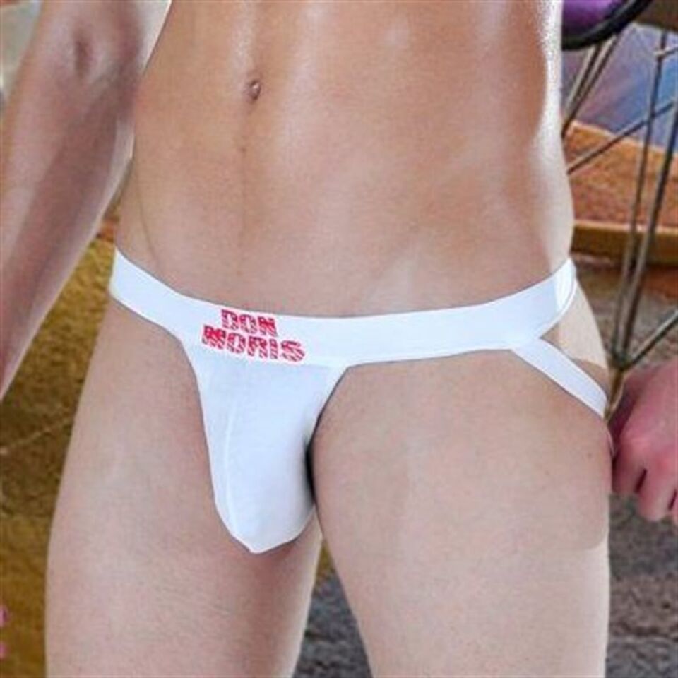 Erkek Dalmaçya Desenli Jockstrap Fantezi İç Çamaşırı