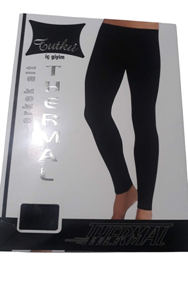 Tutku Erkek Termal Tayt İçlik Thermal Siyah 125