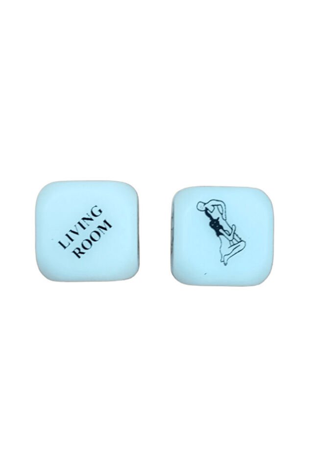 Kamasutra Pozisyon & Mekan Zar Seti – 2'li Fantezi Oyun Zarı (Kutulu)