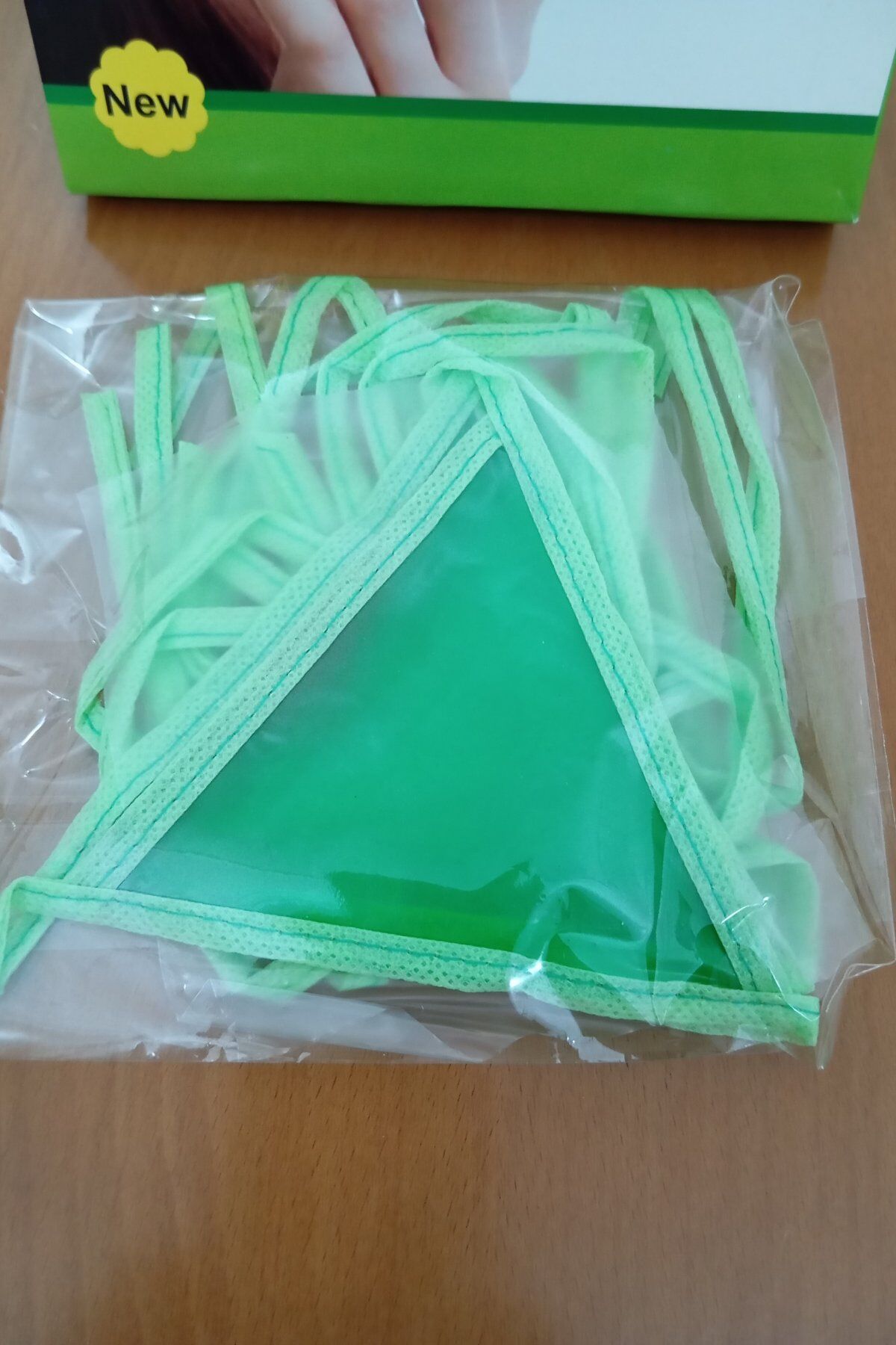 Kadın Yenilebilir İç Çamaşır Fantazi Sütyen Külot Takım Aromalı Yeşil Elmalı