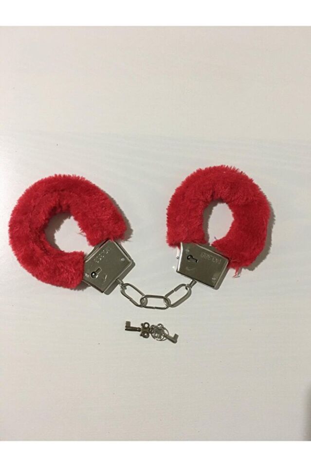 Peluş Fantezi Kelepçe Leopar