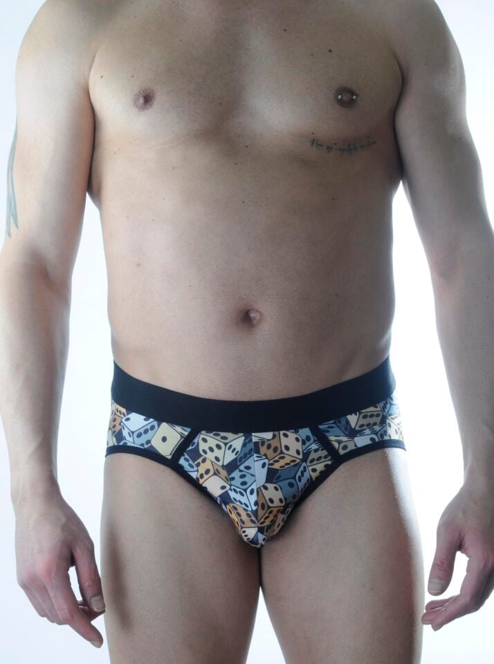 Erkek Zar Desenli Jockstrap Fantezi İç Çamaşırı
