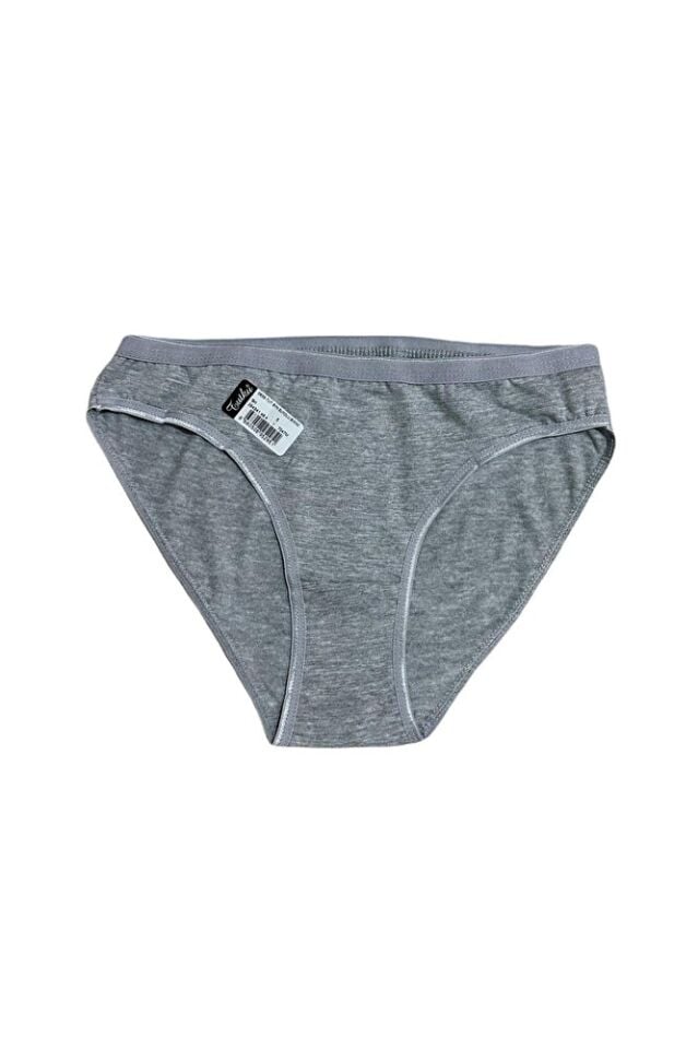 Kadın Suyolu Bikini Slip Külot 3'lü Paket Siyah