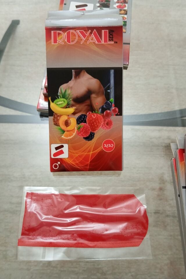 Ahududu Aromalı Erkek Yenilebilir Fantezi İç Çamaşırı Şekerli Kılıf, Tanga, String