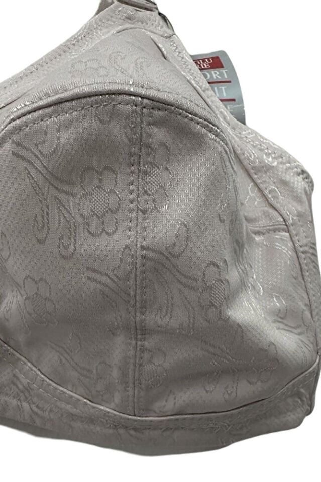 Kadın Ekru Büyük Beden Minimizer Toparlayıcı Sütyen – 110D-130D - Acemoğlu D Cup